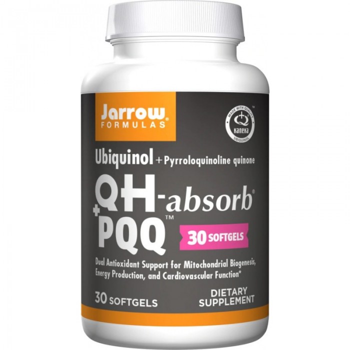 Jarrow Formulas Ubiquinol+PQQ - QH-absorb® + PQQ™ - Убихинол